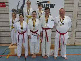 Die erfolgreichen Teilnehmer von Aargau-Taekwondo. Foto: zVg
